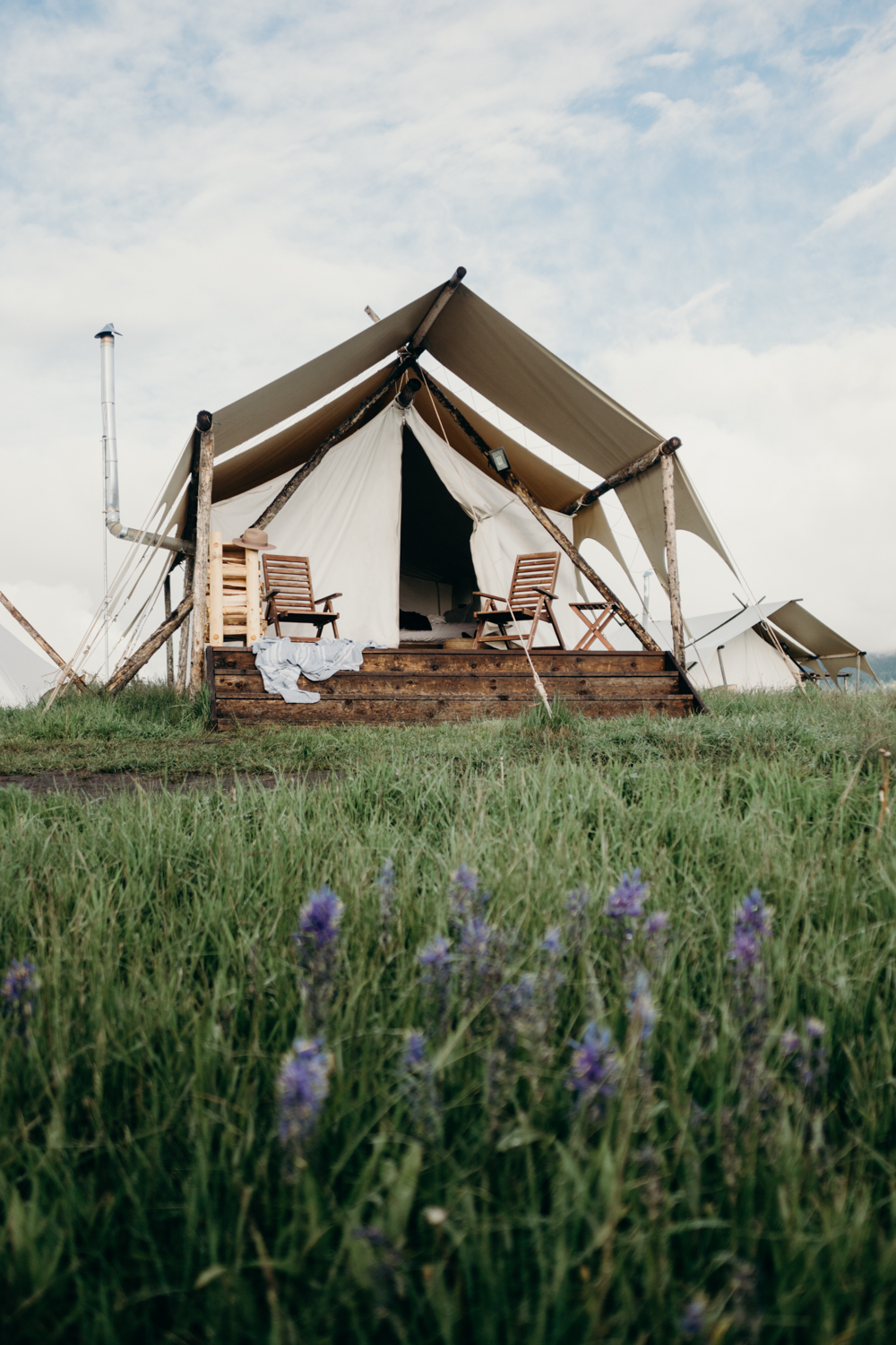 Glamping in West Yellowstone Under Canvas