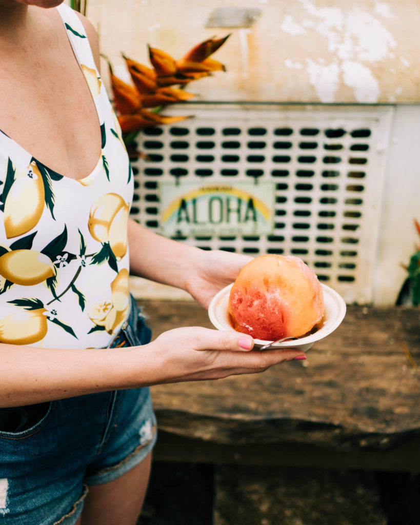 Wishing Well Shaved Ice Kauai