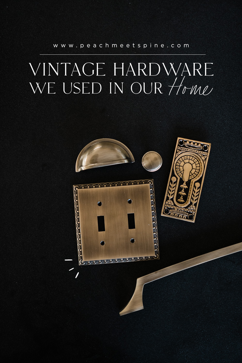 Antiqued Gold Vintage Hardware